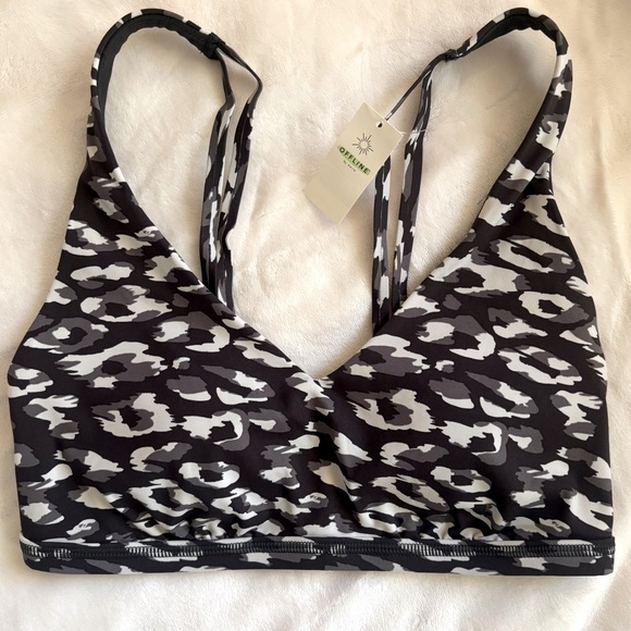 NWT Offline By Aerie Goals Plunge‎ Sports Bra - Picture 1 of 7